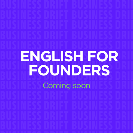English for Founders – Coming soon..