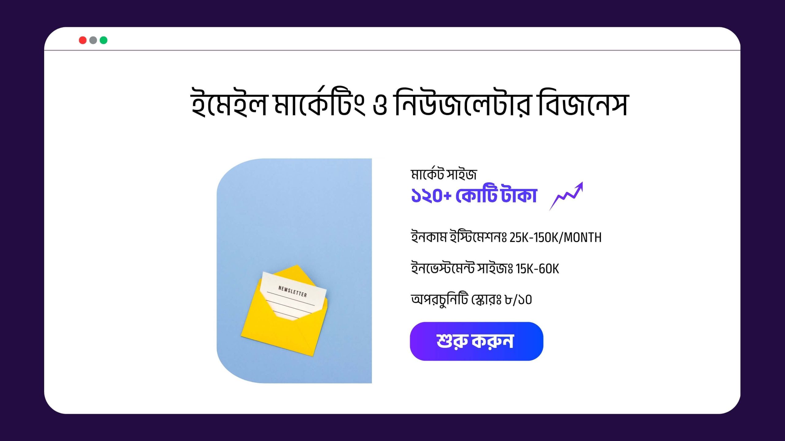 Start an Email Marketing & Newsletter Business in Bangladesh